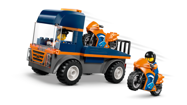 LEGO® City Motorcycle Transporter 4+