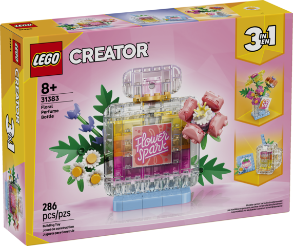 LEGO® Creator 3in1 Floral Decor Perfume Bottle