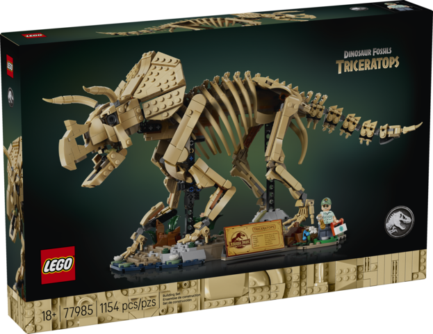 LEGO® Jurassic World Dinosaur Fossils: Triceratops