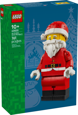 LEGO®  Up-Scaled Santa Minifigure