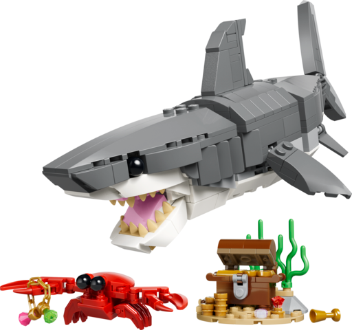 LEGO® Creator 3in1 Fierce Shark with a Treasure Chest