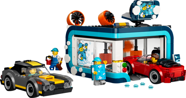 LEGO® City Drive-through Car Wash