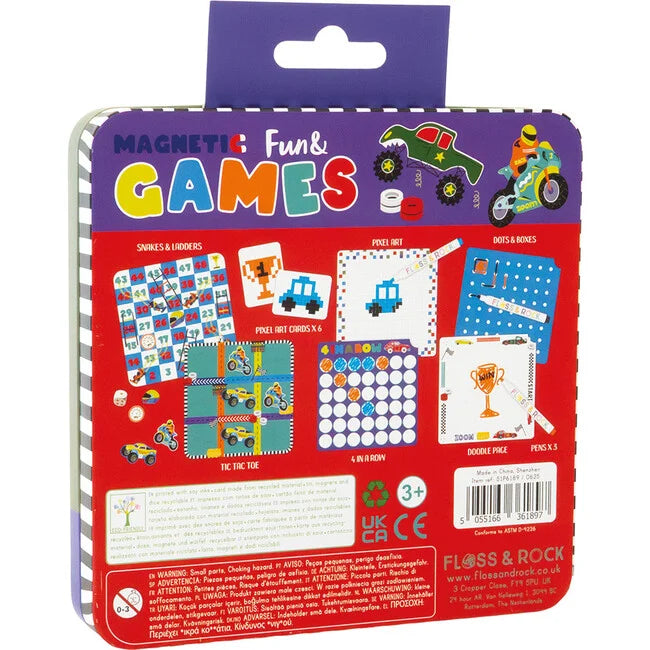 Cars Magnet Fun Tin