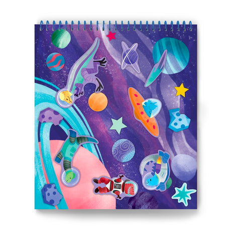 Craft-tastic Sticker It Up! Dinos Go To Space