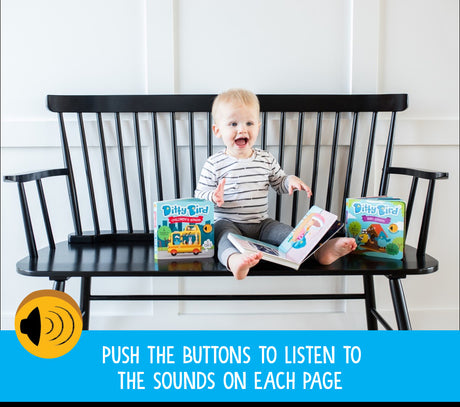 Ditty Bird Baby Sound Book: Dinosaur Sounds