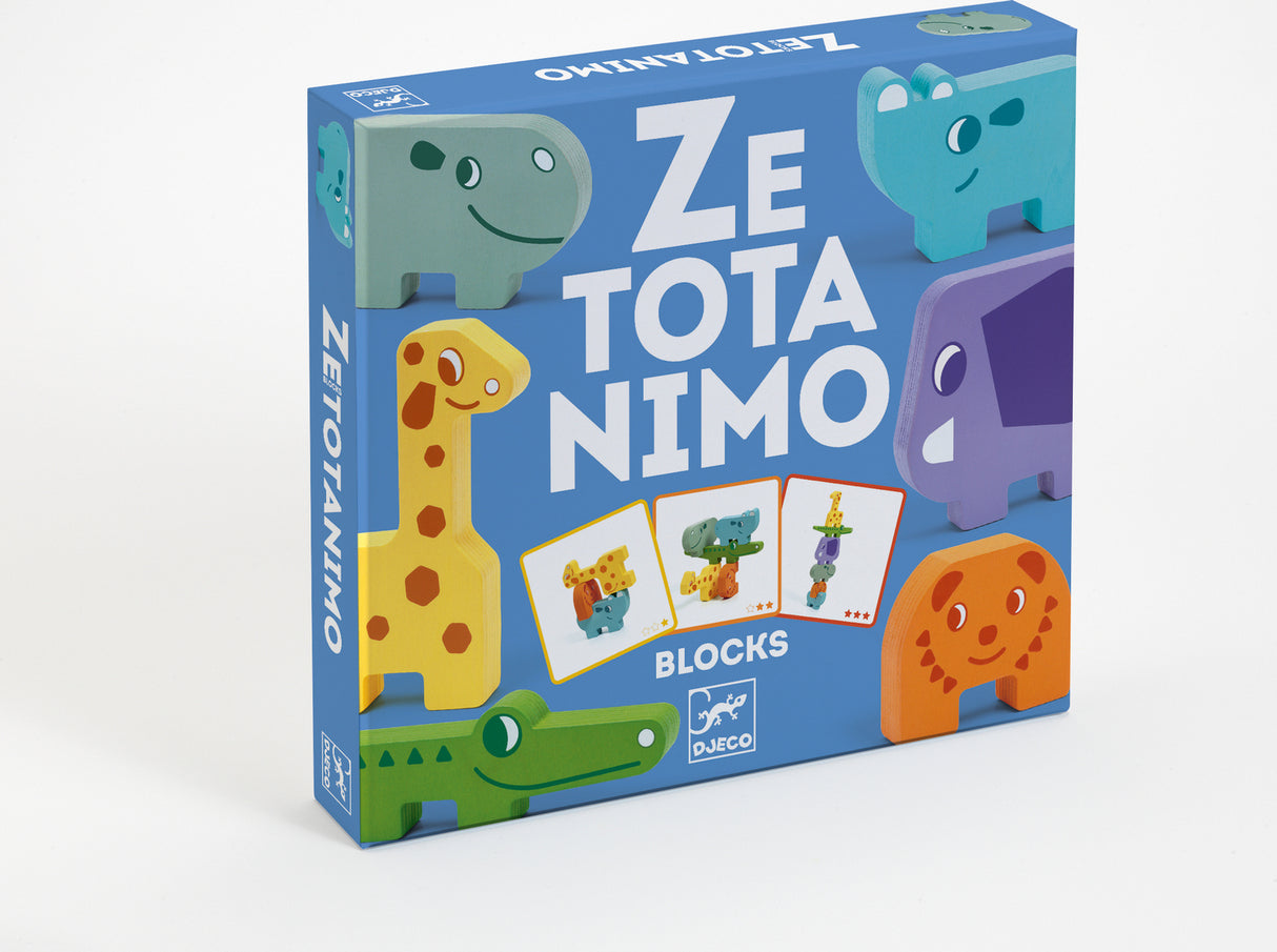 Djeco Ze Totanimo Wooden Animal Stacking Game