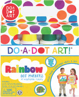 Do A Dot Markers 4-Pk Rainbow [Washable]