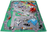 Large Airport Playmat 41 1/4 X 31 1/2 Inches