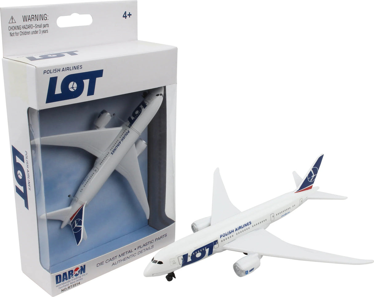 Lot Airlines Single Airplane