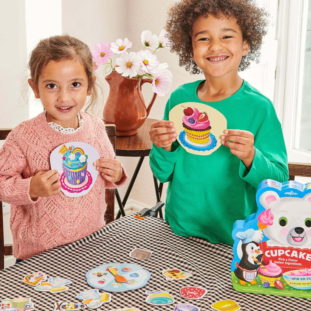Cupcake Spinner Game (shaped box game)