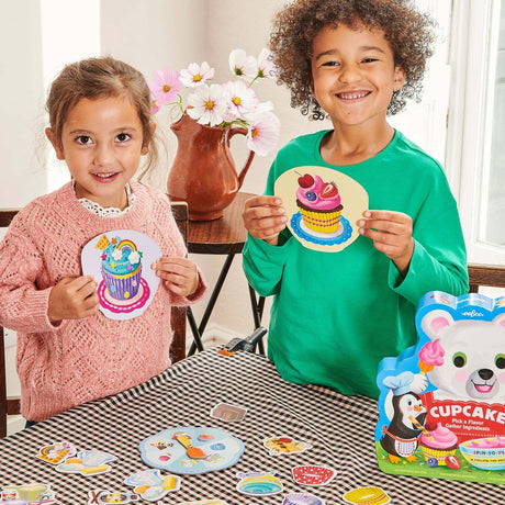 Cupcake Spinner Game (shaped box game)