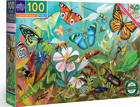 Love of Bugs 100 Piece Puzzle