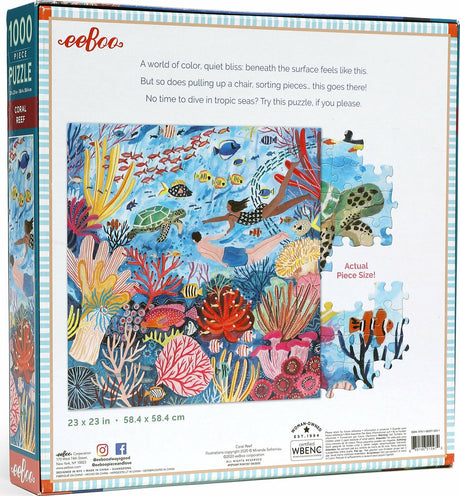 Coral Reef 1000 Piece Puzzle