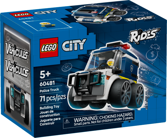 LEGO® City Rides Police Truck