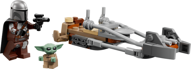 LEGO® Star Wars™ Mandalorian & Grogu's Speeder Bike