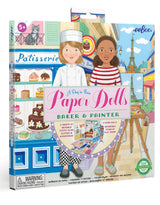 A Day In Paris Paper Doll