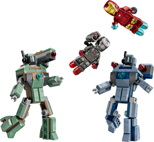 LEGO® Marvel Iron Man & War Machine vs Hammer Drones