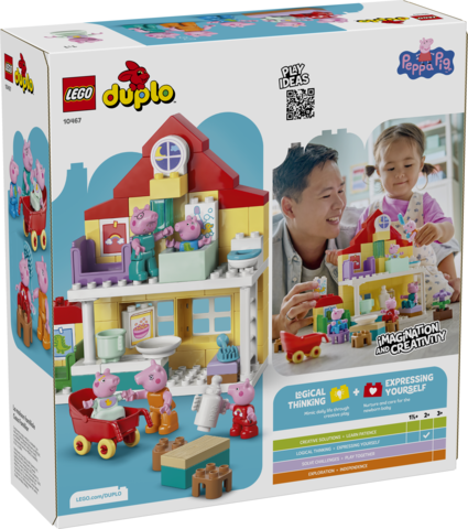 LEGO® DUPLO® Peppa Pig Family House
