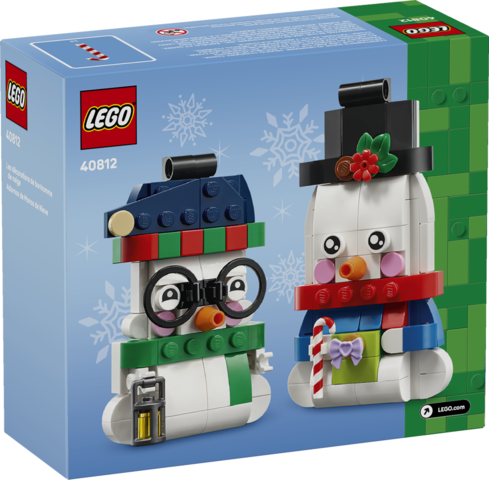 LEGO® Snowman Ornaments