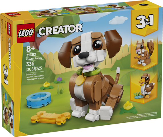LEGO® Creator 3in1 Cute Playful Puppy Dog
