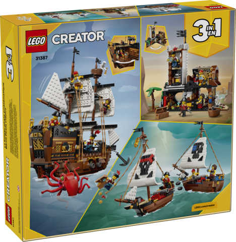 LEGO® Creator 3in1 Iconic Pirate Ship