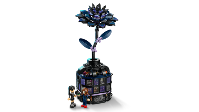 LEGO® Wednesday Black Dahlia Flower