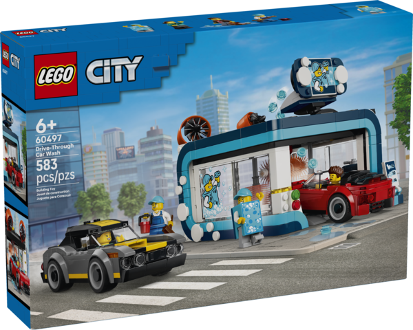 LEGO® City Drive-through Car Wash