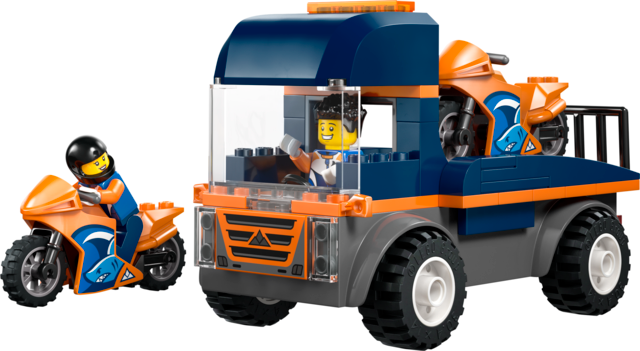 LEGO® City Motorcycle Transporter 4+