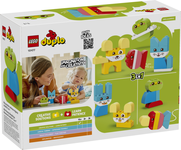 LEGO® DUPLO® 3 In 1 Creative Cute Pets
