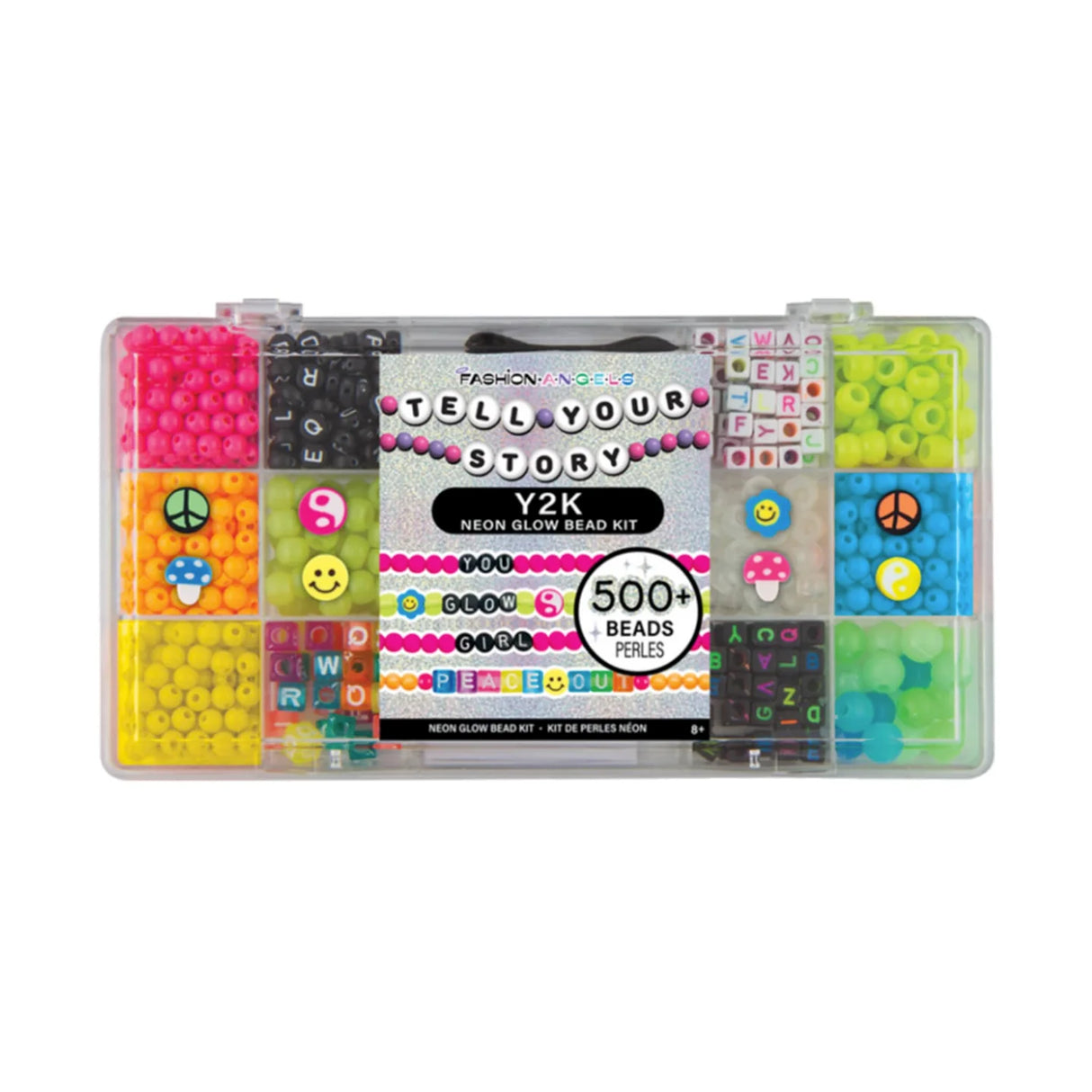 Tell Your Story Y2K Neon Glow Beads