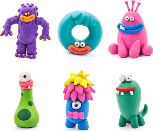 Hey Clay Monsters - 15 Can Modeling Air-Dry Clay