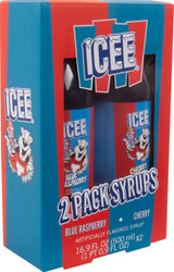 ICEE 2 Pack Syrups - 2x16.9 fl.oz