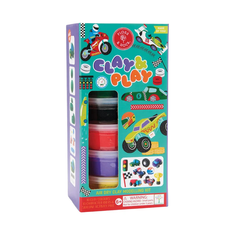 Cars Clay And Play