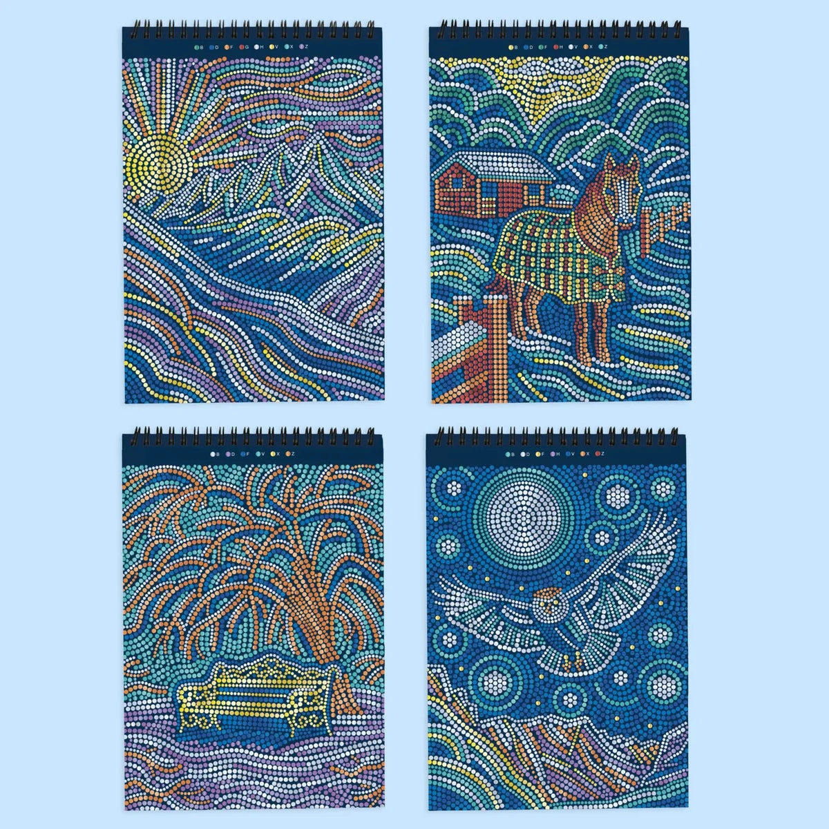 FlowArt Winter's Glow Dot By Letter