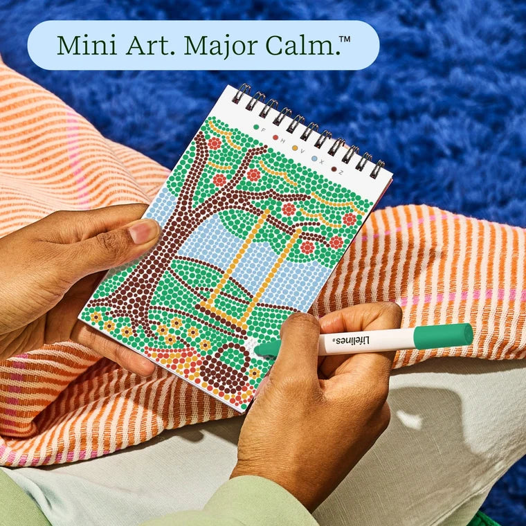 Mini Flow Art Small Town Serenity