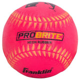 MLB ProBrite Rubber Tee Ball