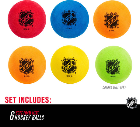 NHL Mini Hockey Replace Balls (Assorted Colors)