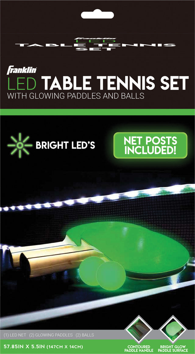 Led Table Tennis Net/Glowing Paddle Set