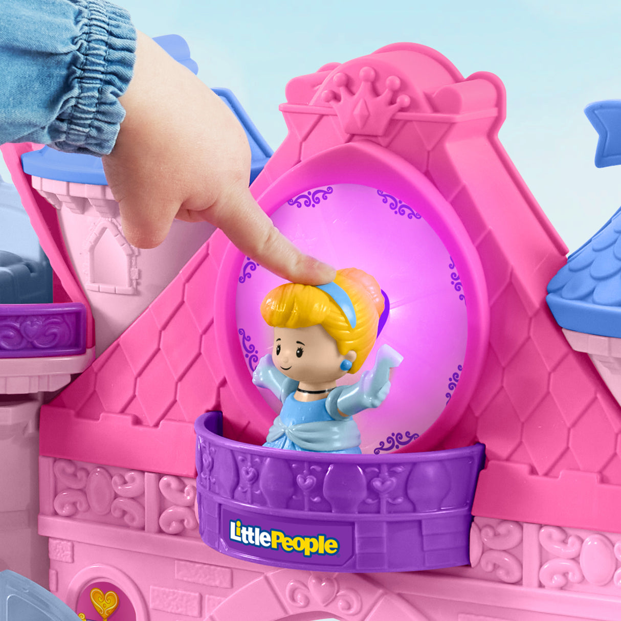  Little People Disney Princess Magical Lights and Dancing Castle