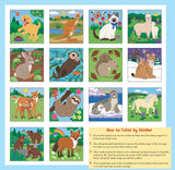 My First Color-by-Sticker Furry Friends