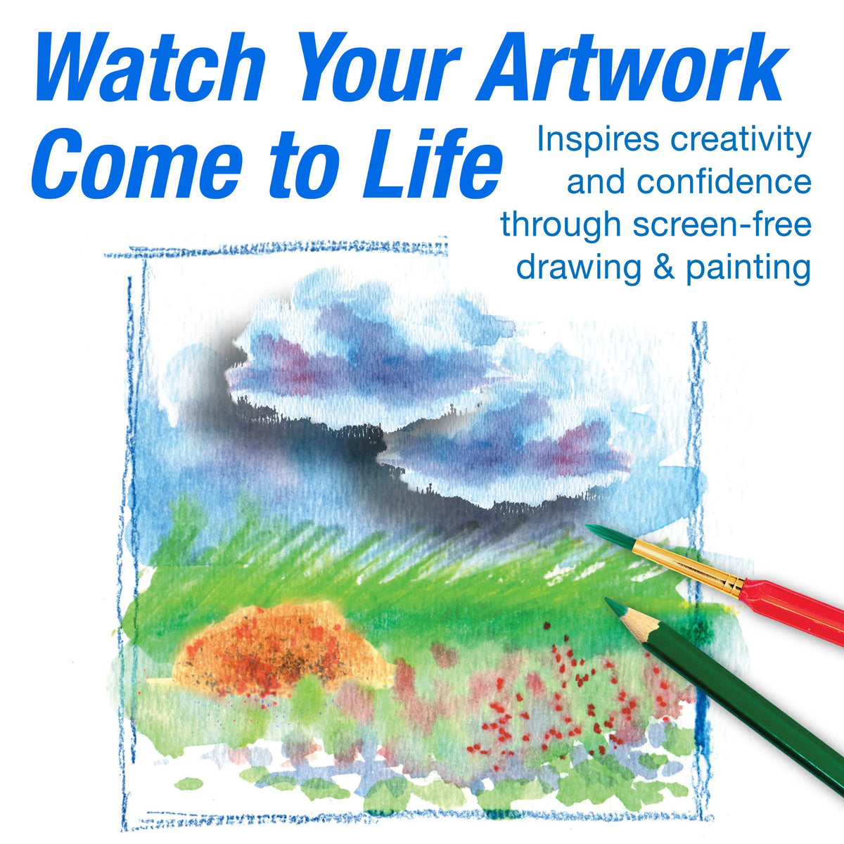 Watercolor Pencil Step By Step