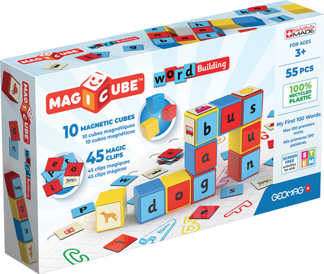 Magicube Word Building Recycled 55 pcs