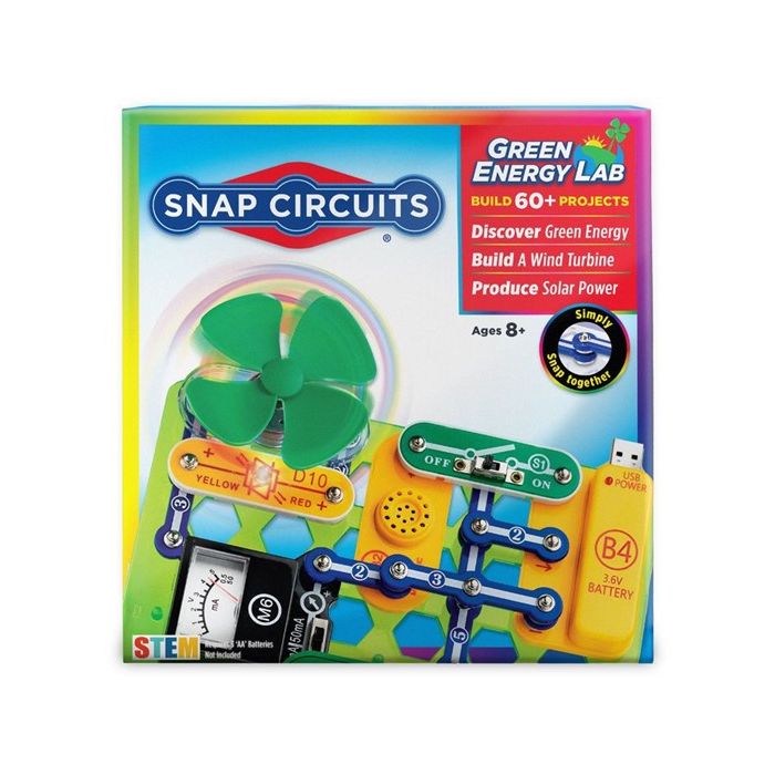 Snap Circuits Green Energy Lab – Fun Stuff Toys