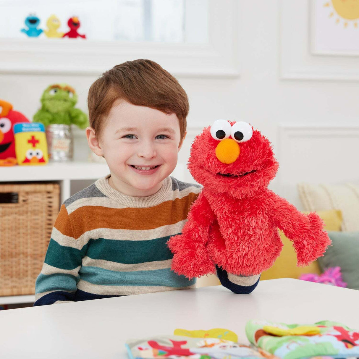 Sesame Street Elmo Hand Puppet, 11 In