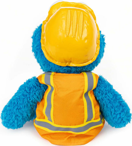 Sesame Street Construction Worker Cookie Monster, 13 In