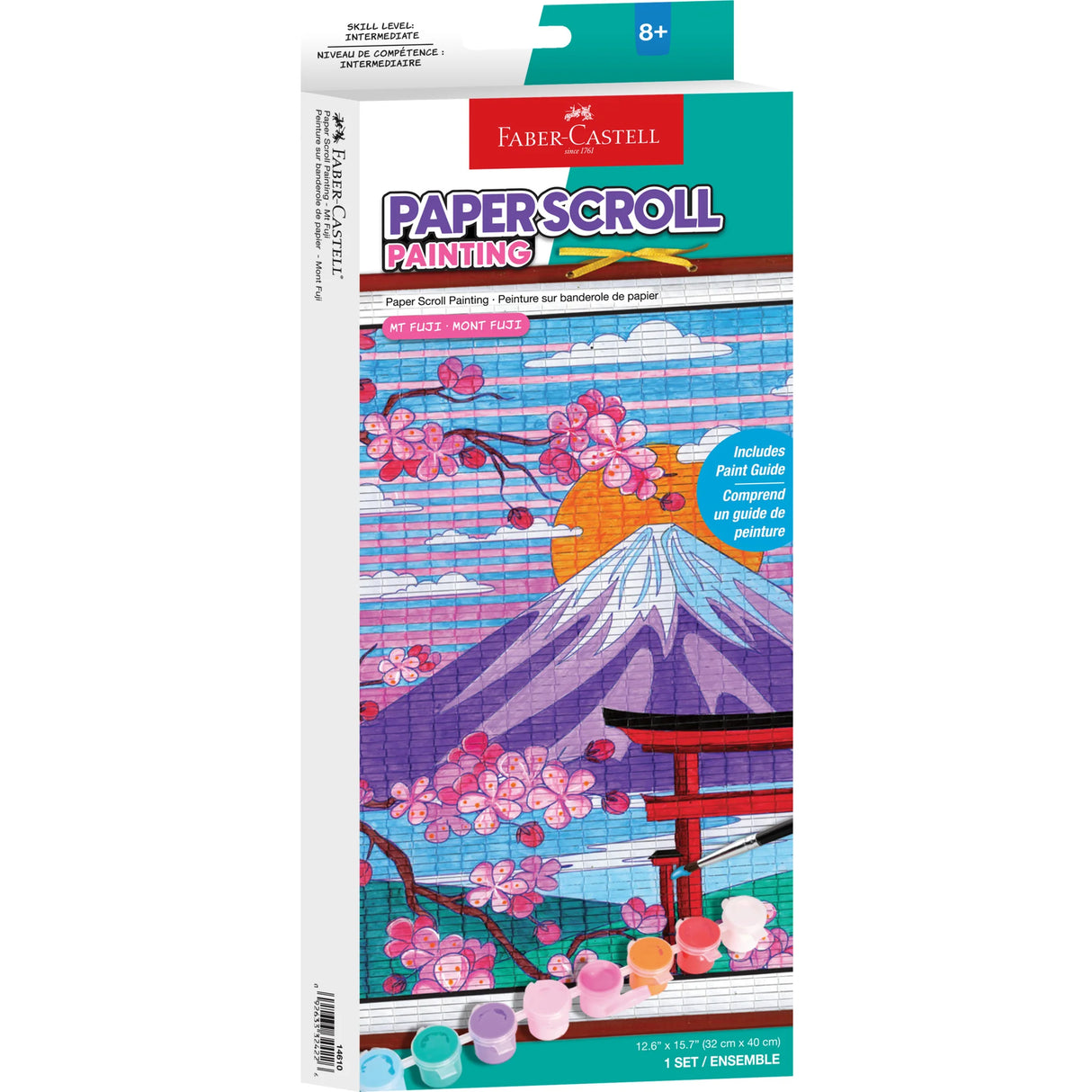 Mt Fuji Paper Scroll Coloring