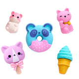 Kawaii Desk Pets Eraser Set