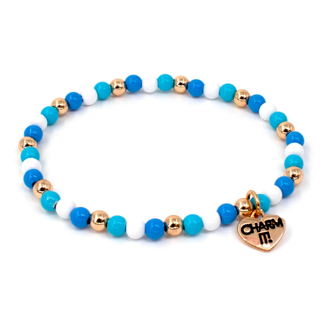 Bracelet - Gold Hanukkah Stretch