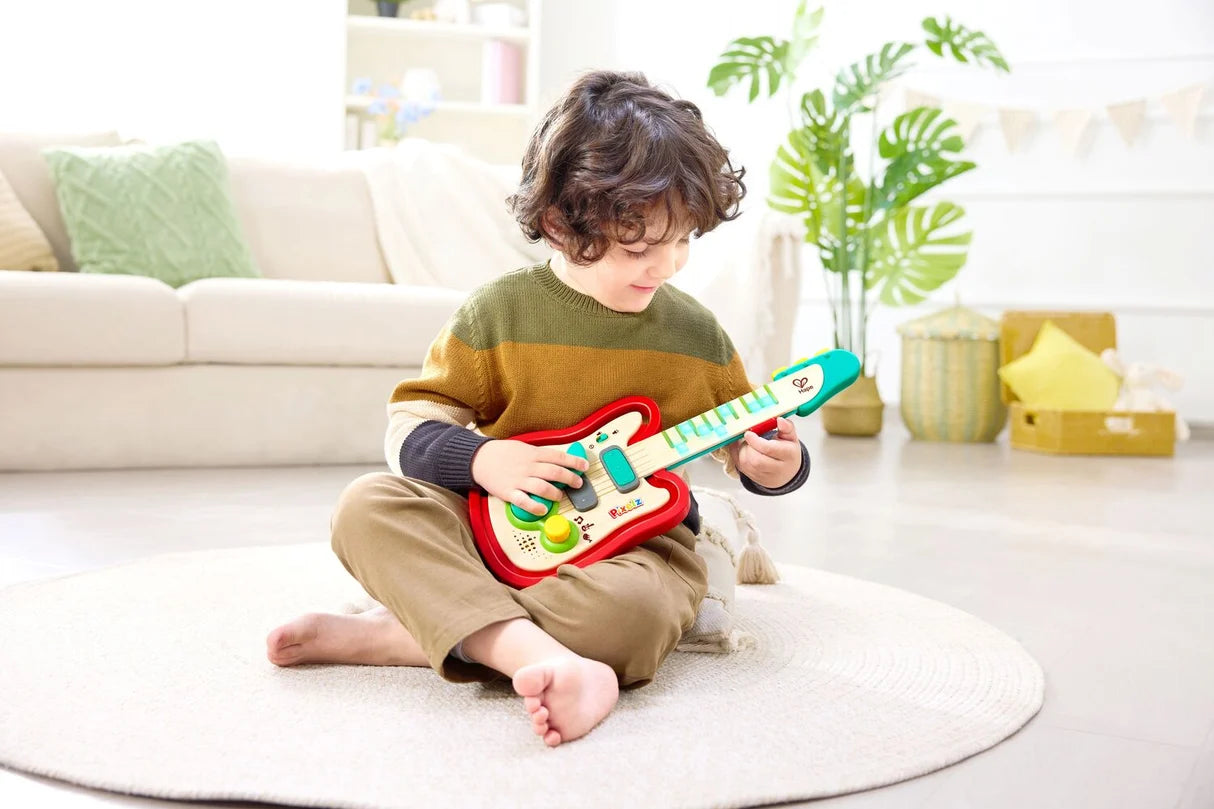 Rainbow Rock Pixel Guitar