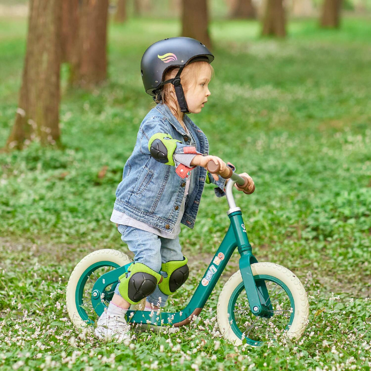 Learn To Ride Balance Bike, Green